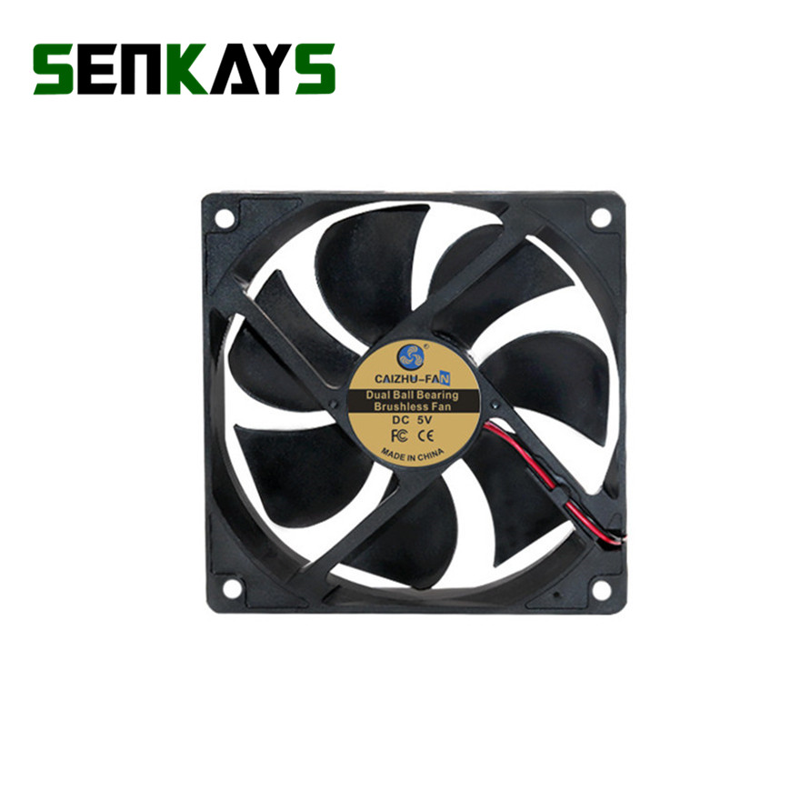 Pc Case Fan - พัดลม CPU 12025 120มม. 12ซม. ลูกปืนคู่120x120x25มม.