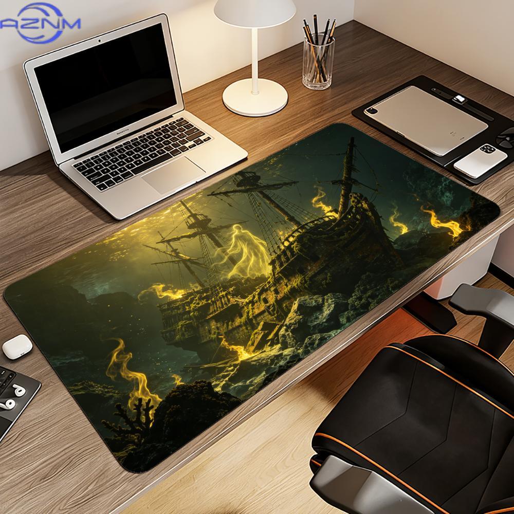 Anti-Ghosting Keyboard - แผ่นรองเมาส์ Sunken Ghost ขนาด XL สำหรับคอมพิวเตอร์