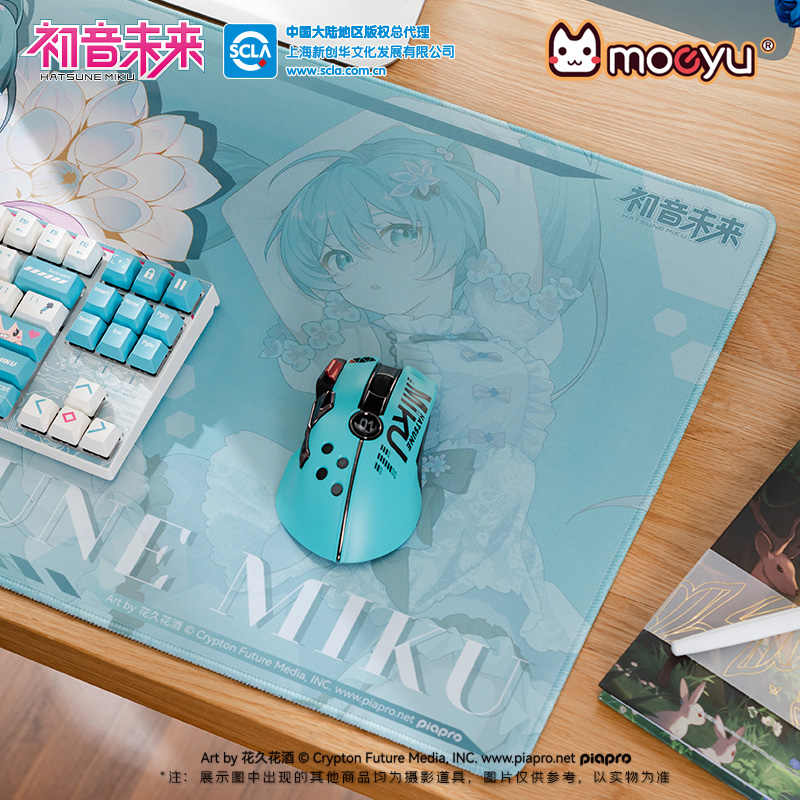 Pc Gaming Hatsune Miku - แผ่นรองเมาส์เกมมิ่งขนาดใหญ่ Tcv Moeyu Hatsune Miku ลายอนิเมะมิคุ