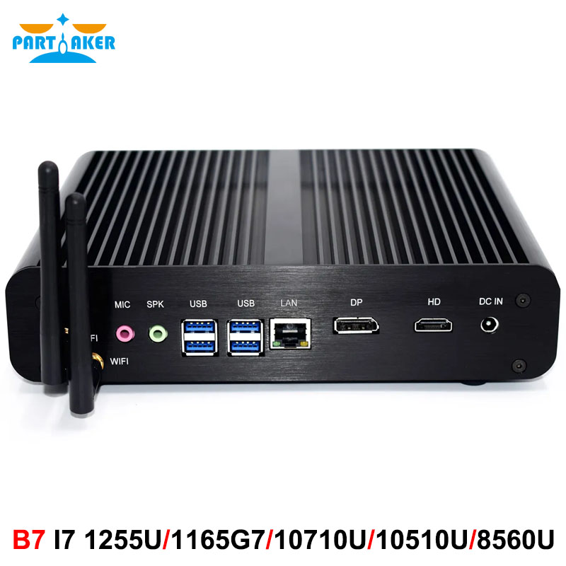 Pc Gaming Intel Core I7 - มินิพีซีไร้พัดลม Partaker รุ่นที่ 12 Alder Lake