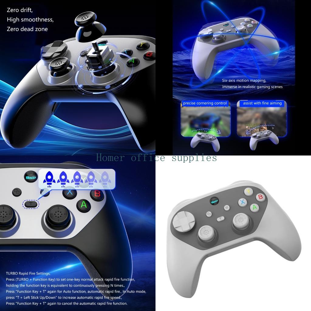 Pc Gaming On Mobile - อุปกรณ์ควบคุมเกมที่รองรับบลูทูธไร้สาย K43B G6S พร้อมเซ็นเซอร์ Hall Effect