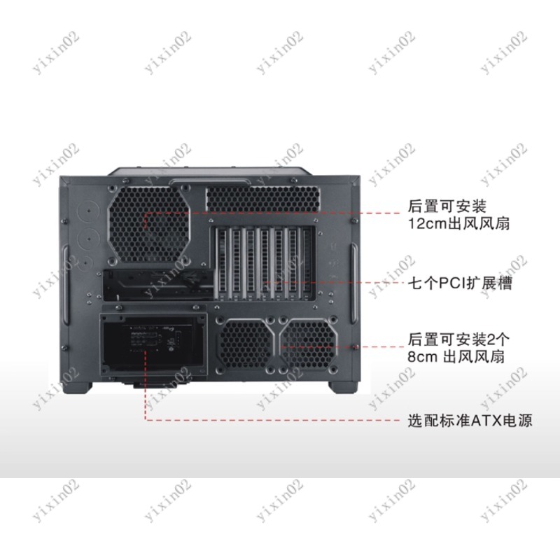 เคสคอมพิวเตอร์เมนบอร์ด ATX - โ - Pc Case Fan บทวิจารณ์และราคา