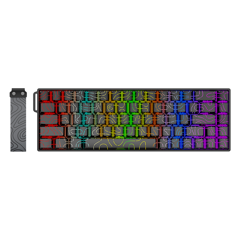 SHIPADOO IK68 คีย์บอร์ดเกมมิ่ง - Anti-Ghosting Keyboard บทวิจารณ์และราคา