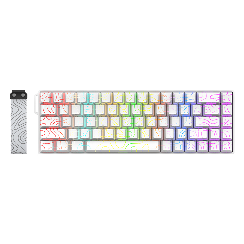 SHIPADOO IK68 คีย์บอร์ดเกมมิ่ง - Anti-Ghosting Keyboard บทวิจารณ์และราคา