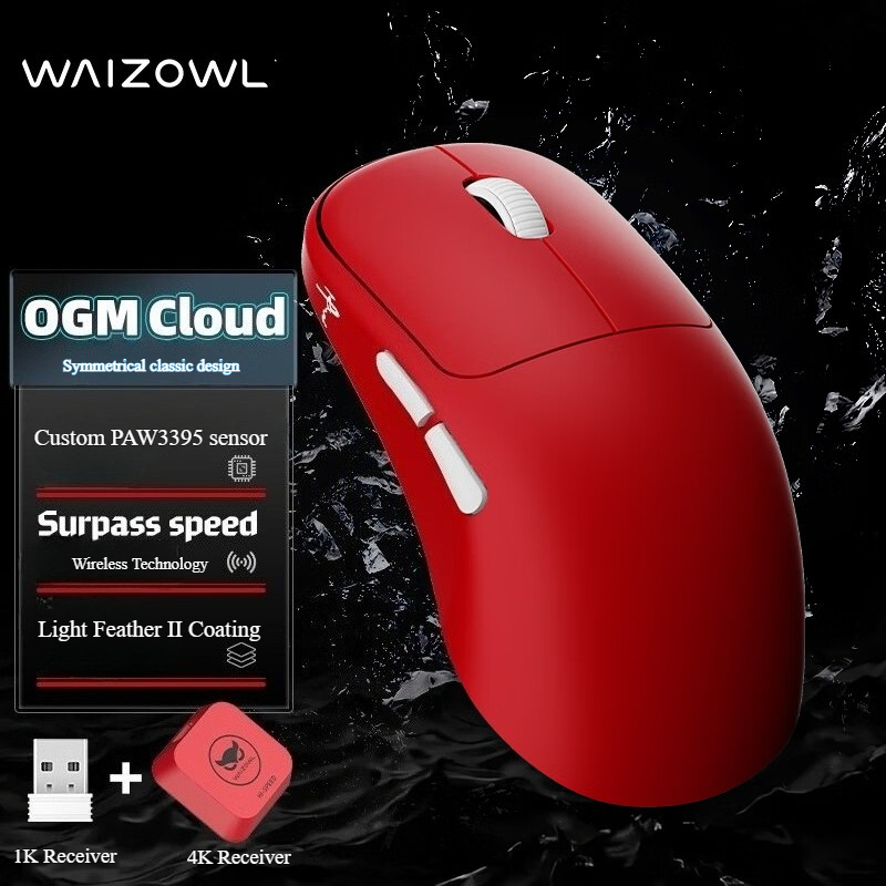 Waizowl OGM Cloud เมาส์สําหรับ - Pc Gaming Cloud บทวิจารณ์และราคา