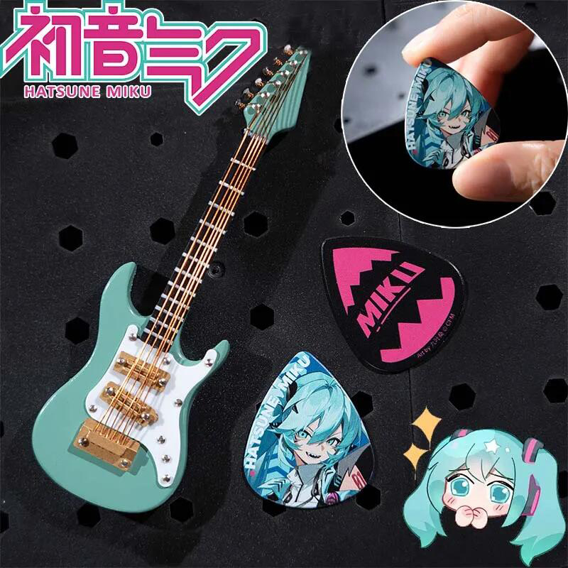 Hatsune Miku 3PCS กีตาร์หลากสี - Pc Gaming Hatsune Miku บทวิจารณ์และราคา