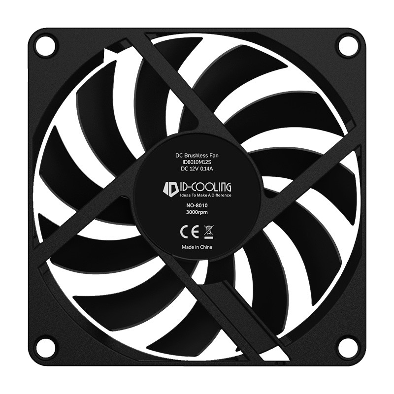 พัดลมเคส ID-COOLING NO-8010-PW - Pc Case Fan บทวิจารณ์และราคา