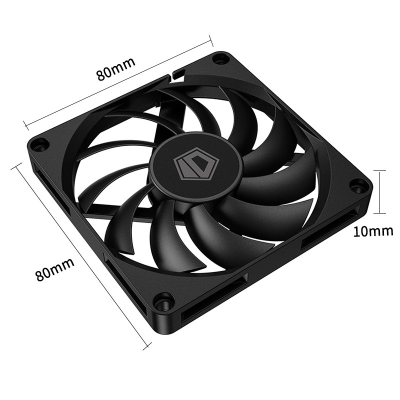 พัดลมเคส ID-COOLING NO-8010-PW - Pc Case Fan บทวิจารณ์และราคา