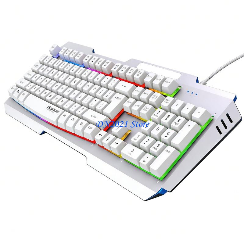 F3KE DS600 104key คีย์บอร์ดแบบ - Anti-Ghosting Keyboard บทวิจารณ์และราคา