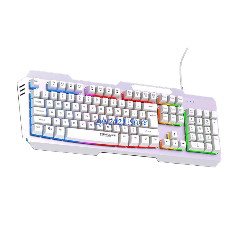F3KE DS600 104key คีย์บอร์ดแบบ - Anti-Ghosting Keyboard บทวิจารณ์และราคา
