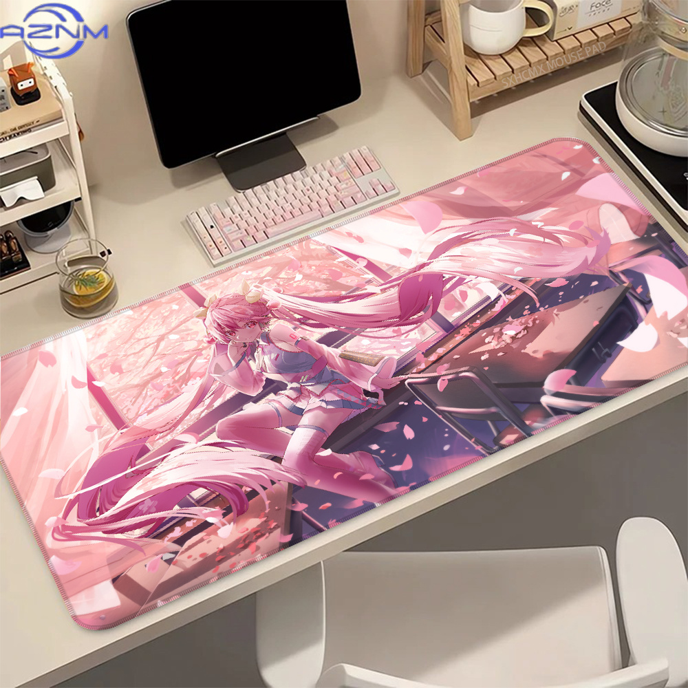 แผ่นรองเมาส์เกมมิ่งขนาดใหญ่ลาย - Pc Gaming Hatsune Miku บทวิจารณ์และราคา
