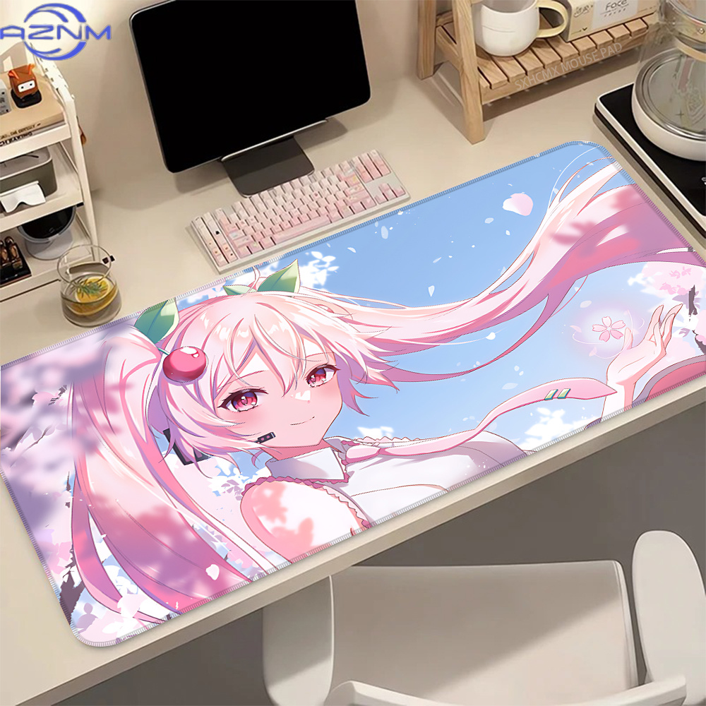 แผ่นรองเมาส์เกมมิ่งขนาดใหญ่ลาย - Pc Gaming Hatsune Miku บทวิจารณ์และราคา
