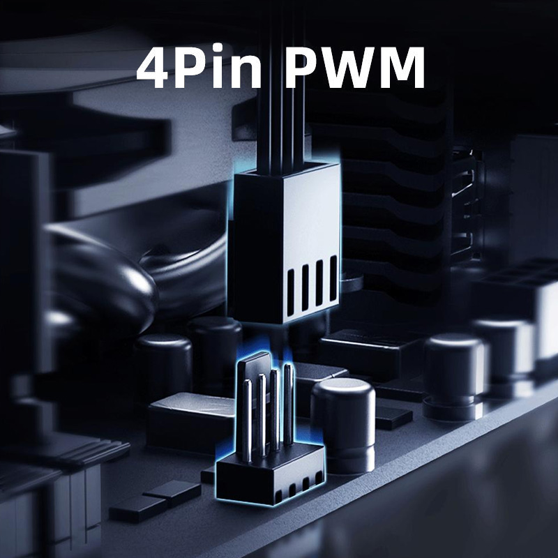 ID-COOLING 80 มม.PWM 800-3000R - Pc Case Fan บทวิจารณ์และราคา