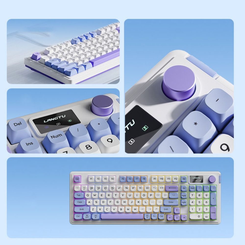 คีย์บอร์ดกลไก ABS แบบสามโหมด ไ - Anti-Ghosting Keyboard บทวิจารณ์และราคา