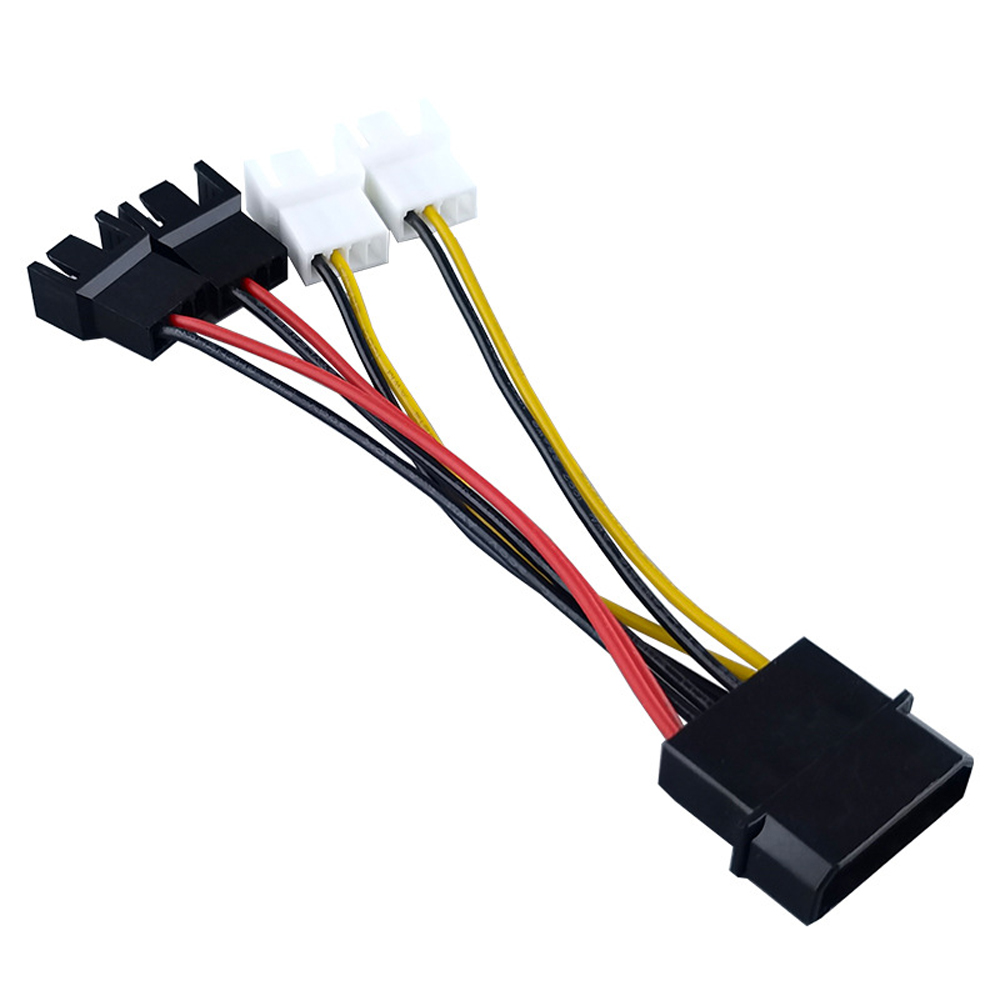 1Pcs 4-Pin Molex 3-Pin พัดลม P - Pc Case Fan บทวิจารณ์และราคา