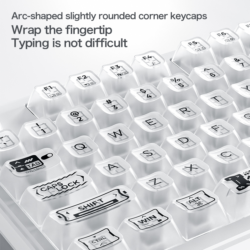 คีย์บอร์ดแบบมีสาย RGB โปร่งใส  - Anti-Ghosting Keyboard บทวิจารณ์และราคา