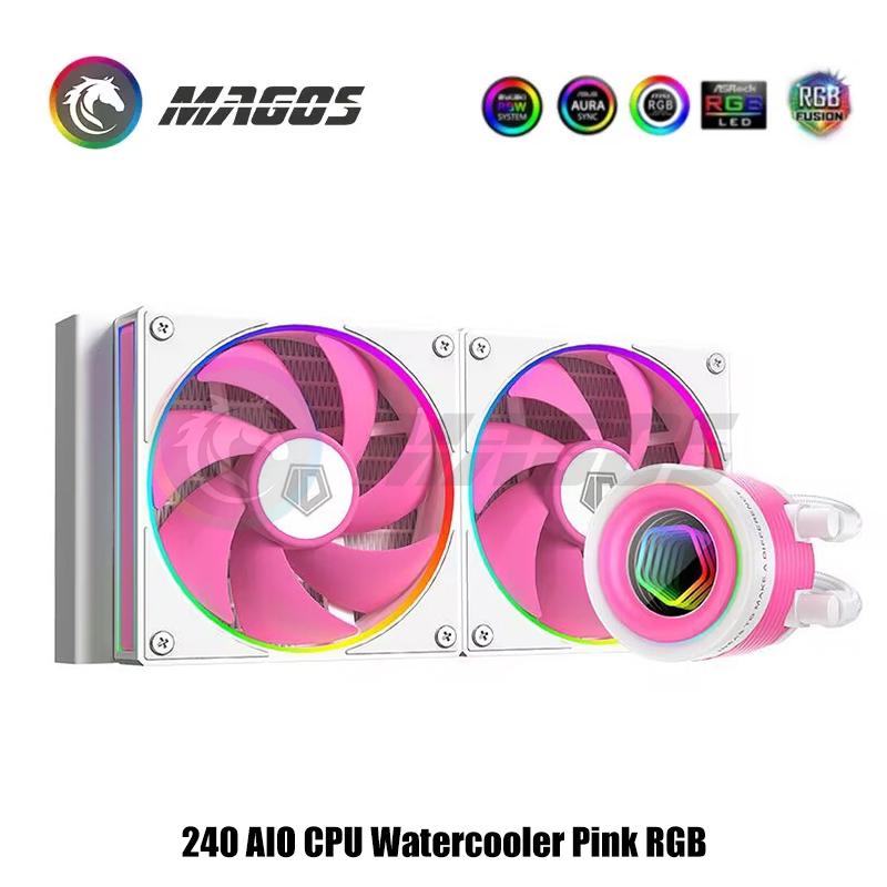 240 AIO CPU Watercooler สีชมพู - Pc Water Cooling บทวิจารณ์และราคา